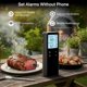 thumbnail image 2 of WiFi Unlimited Range Meat Wireless Bluetooth Probe Rechargeable Support APP Reminder for BBQ, Oven, Air Fryer, 2 of 5