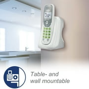 VTech CS6114 DECT 6.0 Cordless Phone Caller ID White 1 Handset 80-7718-06
