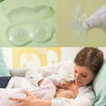 thumbnail image 4 of EASTIN 2PCS Silicone Nipple Protector with 50PCS Disposable Nursing Pads for Breastfeeding,Mothers Feeding Silicone Nipple Shield Breastfeeding Protection Cover, 4 of 8