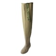 thumbnail image 1 of botas de pesca de pvc caderas botas de cadera a prueba de agua con suelas de clavos 40 marrón Sunnimix Hip Waders Boots, 1 of 8