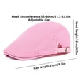 thumbnail image 6 of Minzimin Mens Breathable Mesh Summer Hat Adjustable Newsboy Beret Ivy Cap Cabbie Flat Cap, 6 of 6