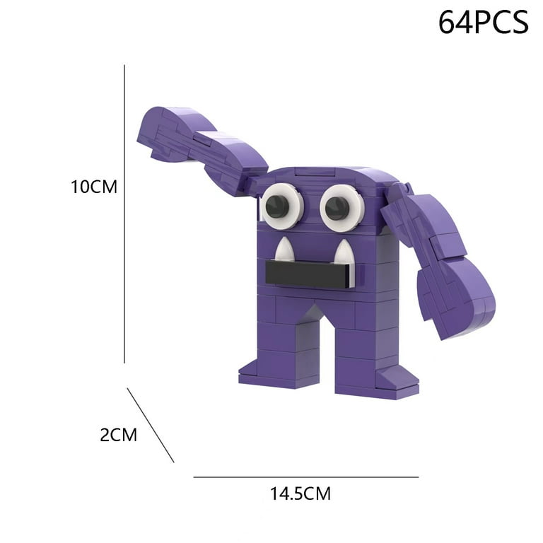 Banban Jardim de Infância Monster Building Blocks Toy Model set, Banban  Garden Building Kit Grande Presente para Amigos Fãs de Jogos Adultos  Popular Puzzle Escape Game Toys (Compatível com LEGO),3pcs
