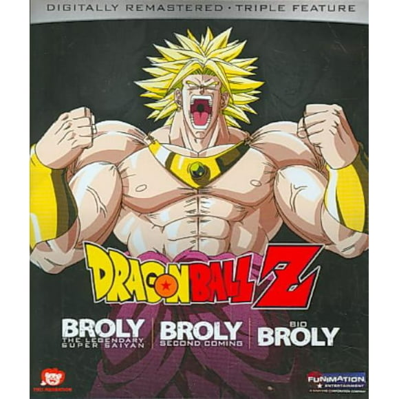 Dragon Ball Z - Broly Triple Feature: le Légendaire Super Saiyan/Broly: Second Disque Blu-ray Coming/Bio