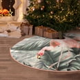 thumbnail image 5 of Sikiie Tropical With Flamingos Christmas Tree Skirt, Christmas Tree Decorations, Christmas Decor, Tree Mat Decoration(30-48IN)-48", 5 of 6