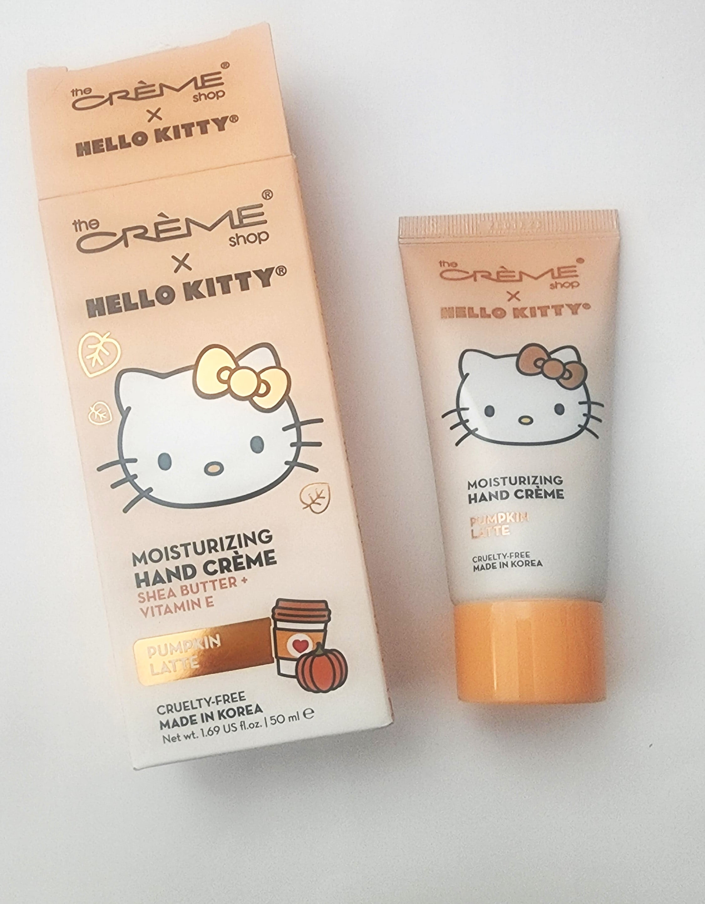 The Crème Shop x  HELLO KITTY Moisturizing Hand Creme - Pumpkin Latte