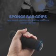 thumbnail image 4 of 1 Pair for MTB Bike Bicycle Handle Handlebar Soft Sponge Bar Grips Black, 4 of 5