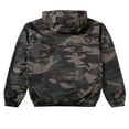 thumbnail image 4 of ZQUUVOU Men's Casual Lightweight Windbreaker Outwear Gentleman Pockets Zip Front Stand Collar Sports Hoodie Jackets Camouflage, 4 of 4