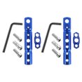 thumbnail image 4 of 2 juegos de soportes de extensión para manillar de motocicleta, soporte multifunción para luz auxiliar y soporte para teléfono, barra de abrazadera de repuesto, 4 of 8