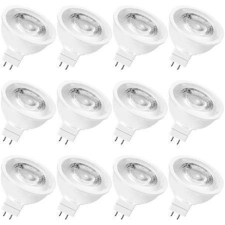 

Luxrite MR16 LED Dimmable Spot Light Bulb 6.5W 50W Equivalent 3000K Soft White 500 Lumens GU5.3 12-Pack