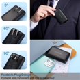 thumbnail image 3 of Pofesun - Cargador de pared USB plano y delgado, paquete de 2 unidades, 3A de doble puerto, 15 W, ca, 3 of 7
