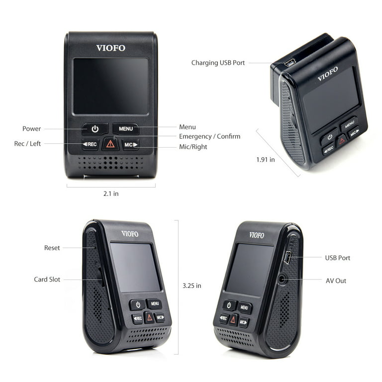 VIOFO 2K Dash Cam 2560x1440P Quad HD+ Car Dash Camera, Ultra Clear