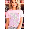 thumbnail image 3 of Boho Abstract Floral Graphic T Shirts, 3 of 11