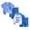 Blue 1PCS & Light Blue 1PCS, variant on mgoYE Toddler Baby Boy Summer Clothes for 3 9 18 Months 2T 3T 4T 5T 6T Girl Set Short Sleeve Cartoon Print T-Shirt Tops & Shorts Sets 4Pcs Size 2-3 Years