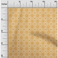 thumbnail image 2 of oneOone Georgette Viscose Mustard Yellow Fabric Block Sewing Craft Projects Fabric Prints By Yard 42 Inch Wide, 2 of 5