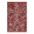 thumbnail image 3 of Unique Loom Baracoa Collection Area Rug - Coppelia (5' 5" x 8' Rectangle Pink/Ivory), 3 of 7