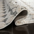 thumbnail image 5 of SAFAVIEH Martha Stewart Lucia Shag Area Rug, White/Light Grey, 5'1" x 7'6", 5 of 7