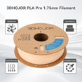 thumbnail image 2 of Filamento para impresora 3D 3DHojor PLA Pro+ de 1,75 mm, color beige, 1 kg, 2 of 7