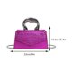 thumbnail image 1 of Bolso de hombro con patrón de cocodrilo para mujer, bolso para llevar a mano, bolso para citas diarias (rojo), 1 of 6
