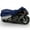 Blue & Silver, variant on NEH Superior Travel Dust Motorcycle Sport Bike Cover: Fits Up To Length 90" - All Sport Bikes & Small To Medium Cruiser Bikes - Compatible with Yamaha Honda Suzuki Kawasaki Ducati Triumph Motorcross