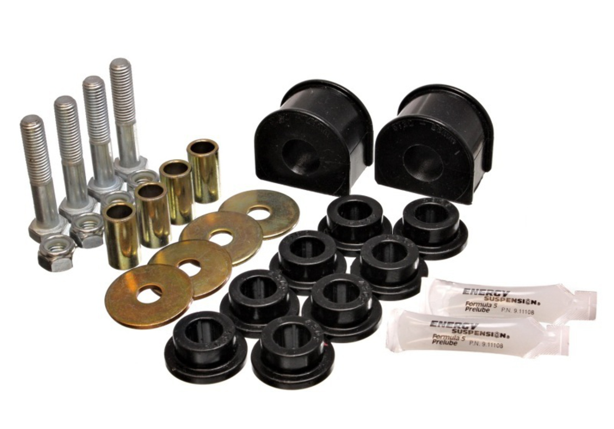Energy Suspension 99-04 Ford F-150 Lightning 2WD Black Rear Sway Bar Bushing Set (Inc End Links) Fits select: 1999-2003 FORD F150 SVT LIGHTNING, 2004 FORD F-150 HERITAGE SVT LIGHTNING