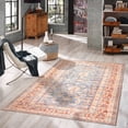 thumbnail image 4 of GLN Rugs Jerusalem - Indoor, Machine Washable Area Rug 4'x6' Turkish Terra Home Carpet, 4 of 8