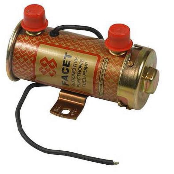 12V Facet Solid State Fuel Pump Fits 6.5-8Psi Carbureted Engines Facet 480534
