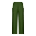 thumbnail image 4 of AherBiu Plus Size Womens Sweatpants High Waisted Stretch Lightweight Joggers Fall Solid Color Casual Trousers with Pockets, 4 of 6