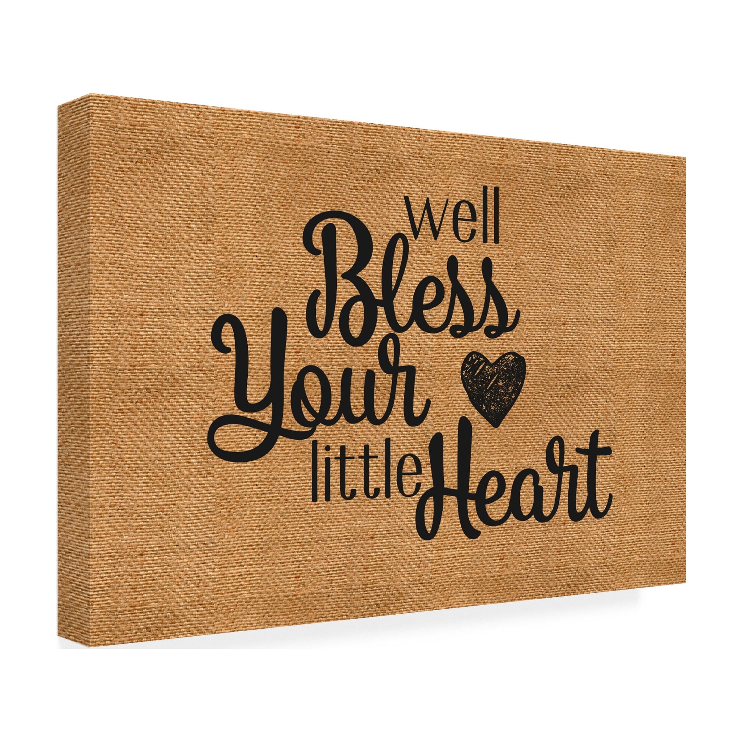 Trademark Fine Art 'Bless Your Heart' Canvas Art by Marcee Duggar