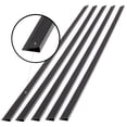 thumbnail image 2 of FASÄDE 47 in. Decorative Vinyl J Trim in Matte Black (5 Pack), 2 of 4