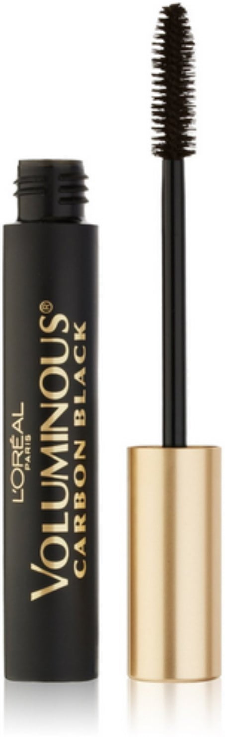 L'Oreal Voluminous Carbon Black Mascara, Carbon Black [335], 1 ea (Pack of 2)