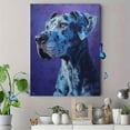 thumbnail image 4 of Great Dane Canvas Print, Pet Portrait Wall Art for Living Room Bedroom Office Study Cafe Bar Home Decor, 4 of 8