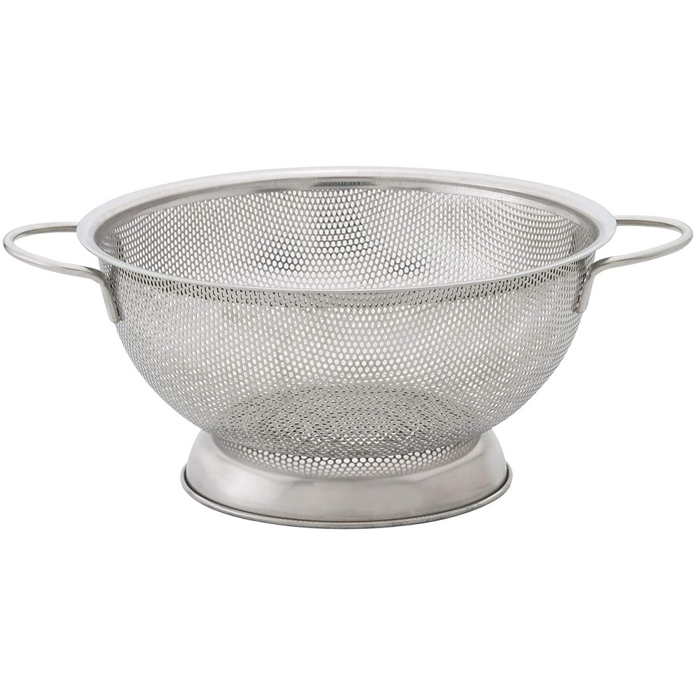 HIC Perforated Colander Double Handle, 10Inch