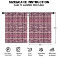 thumbnail image 2 of Blackout Kids Curtains,Boho Bohemia Geometric Line Art Childrens Insulated Curtains Set Of 2,Bedroom Essentials,Toddler Room Decor 42"x54"(106x137cm), 2 of 4