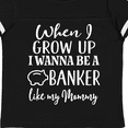 thumbnail image 4 of Inktastic Banker Like Mommy Future Job Boys or Girls Toddler T-Shirt, 4 of 5