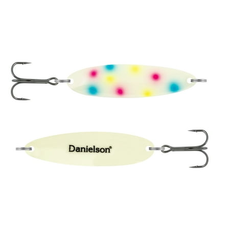 Danielson Night Fight Skagit Super Glow Casting Spoon FW Spoons Big Game 5/8oz Boy Wonder