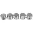 thumbnail image 1 of Milaget 10 Pack 15g Metal Tin Cosmetic Jars Empty Refillable Round Containers With Tight, 1 of 9