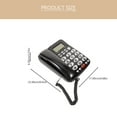 thumbnail image 4 of EIGTHTAIL Desktop Telephone Household Phone Office Phone Tabletop Phone Commercial Phone, 4 of 8