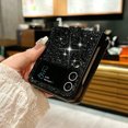 thumbnail image 3 of Luxury Sparkling Phone Case For Samsung Galaxy Z Flip 6 Cover, iPhone 12 Pro Max, 3 of 6