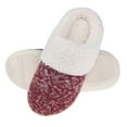 thumbnail image 4 of Vansarto Womens Fuzzy Slippers Memory Foam Slip on Slippers with Plush Fleece Lining Ladies Soft Warm House Shoes for Indoor & Outdoor, 4 of 5