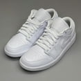thumbnail image 2 of Women's Jordan 1 Low White/White-White (DV0990 111) - 6, 2 of 8