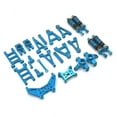 thumbnail image 6 of MERIGLARE RC Cars Metal Spare Parts Chassis Kits Front Steering Cup Steering Cup Tie Rod Metal Fittings Toys Hobbies for 14301 14302 RC , Blue, 6 of 8