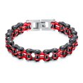 thumbnail image 1 of Bracelet For Men 16mm Wide Stainless Steel Heavy Motorcycle Chain Link Bracelet, 1 of 2