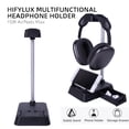 thumbnail image 1 of EGNMCR Solid Aluminum Desktop Headphones Hanger Base Stand for Max Headphones USB Adapter, 1 of 7