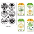 thumbnail image 2 of St. Patrick's Day Clear Stamps for Card Making Clear Stamps Clover Lucky Gnomes Trucks Scrapbooking Stamps for Card Making DIY Thanksgiving Card Photo Album Decor Craft DIY, 2 of 9
