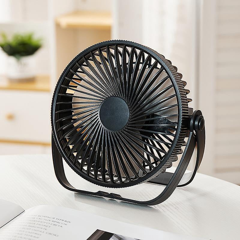 16cm Table Fan With Remote Control Usb Powered Desk Fan With 3 Speeds 3 Timers 360 Rotation Usb Fan For Foyer Desk Charging Model Walmart