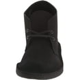 thumbnail image 2 of Clarks Men's Desert Chukka Boot, Black Suede, 10m, 2 of 8