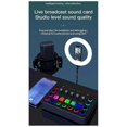 thumbnail image 3 of F11 Sound Cards Audio Mixer Field Cards Computers PC Mixers Professional Studio Recording Kits Podcasting Accessories-A, 3 of 5