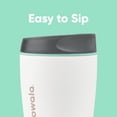 thumbnail image 2 of Vaso de café Owala SmoothSip con aislamiento de acero inoxidable de 300 ml, 2 of 5
