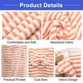 thumbnail image 4 of Vocoste Bath Wrap Towel for Women Adjustable Bath Wrap for Shower Coral Fleece Pink, 4 of 6
