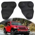 thumbnail image 5 of Door Screw Cover Trim For Jeep Wrangler JL JLU JT Willy 2018-2023 2PCS, 5 of 12